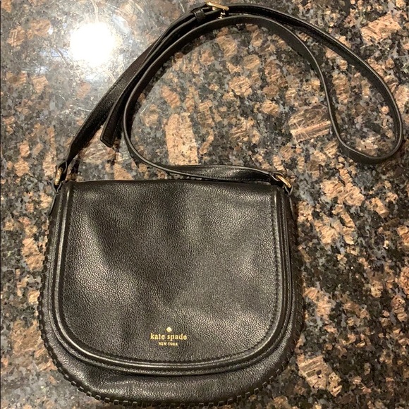 kate spade Handbags - Kate Spade Small Black Leather Western Purse